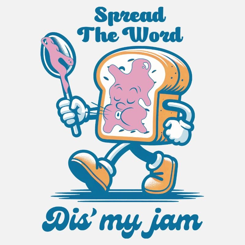 Verbreiten Sie das Wort Dis' My Jam Funny