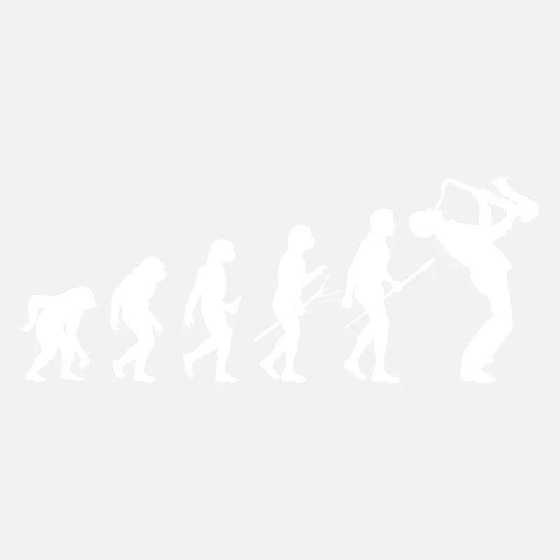 Saxophoniste Saxophoniste Evolution Drôle
