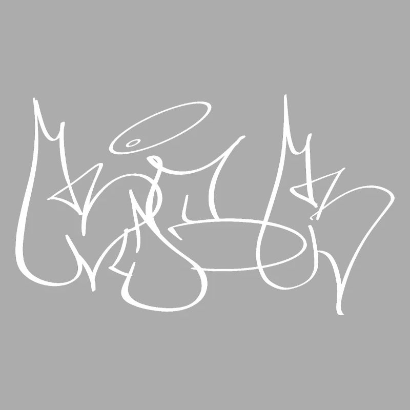 Kick Graffiti Style Throw Up