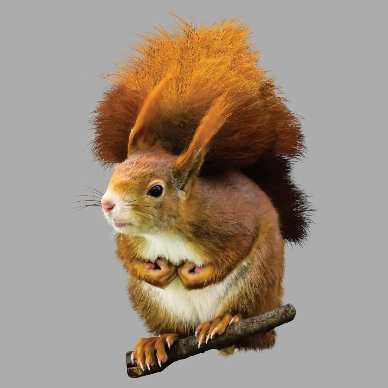 Squirrel Sweet cute cute cool drolly fun