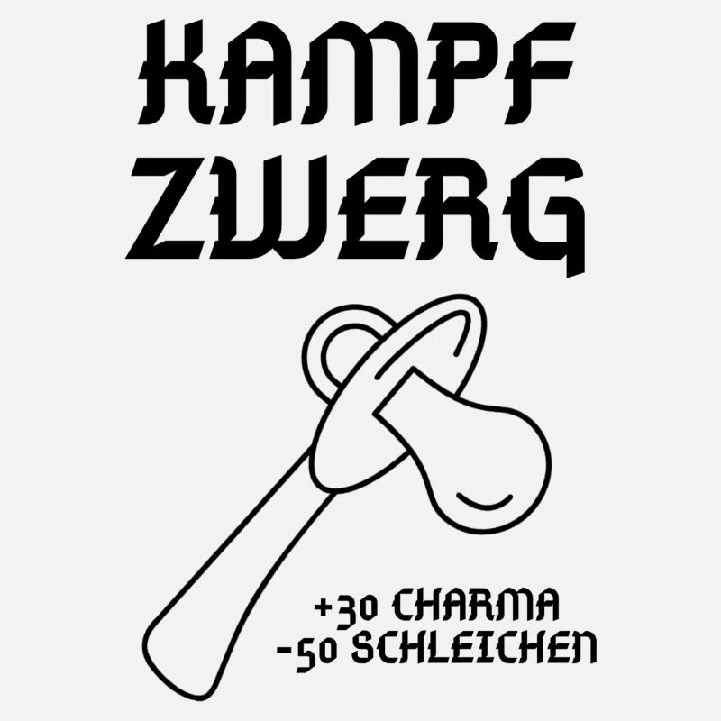 Kampfzwerg - schwarz