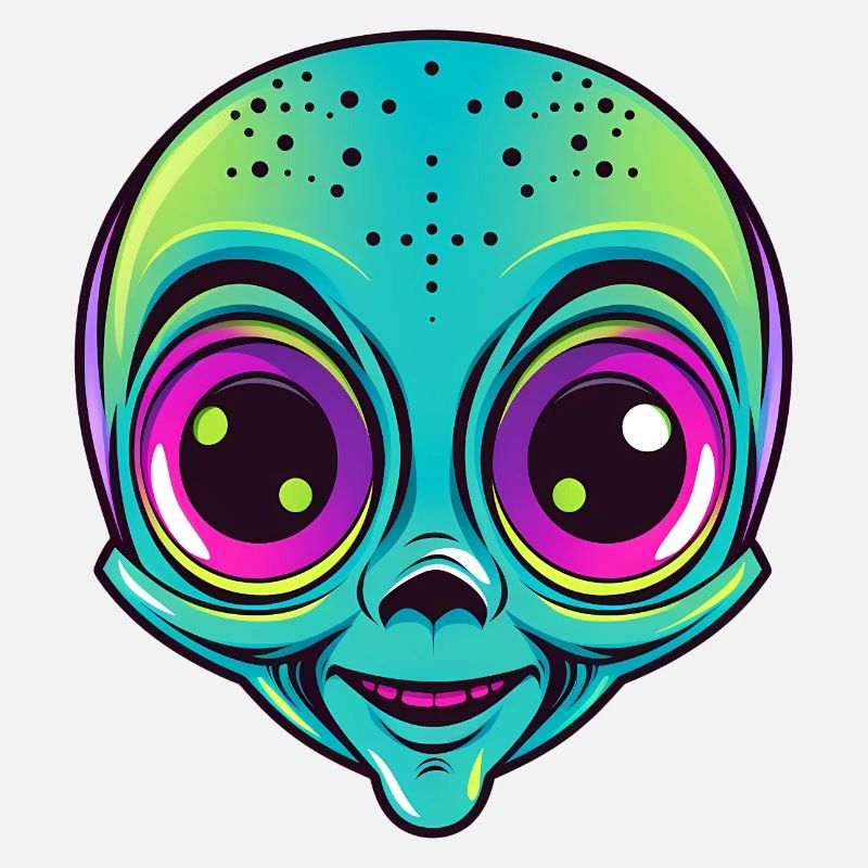 Mignon extraterrestre d’Halloween