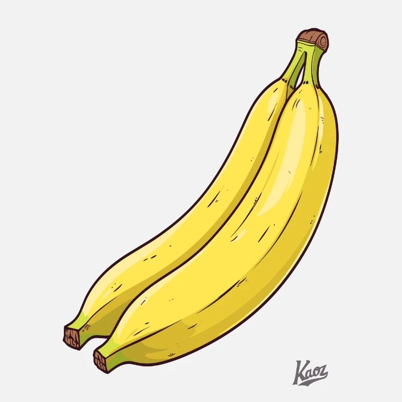 zwei mal Banane sind ein Paar Bananen