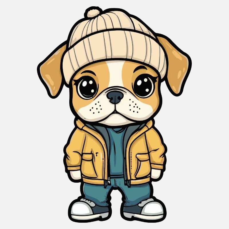 Boxer Hund Stylisch