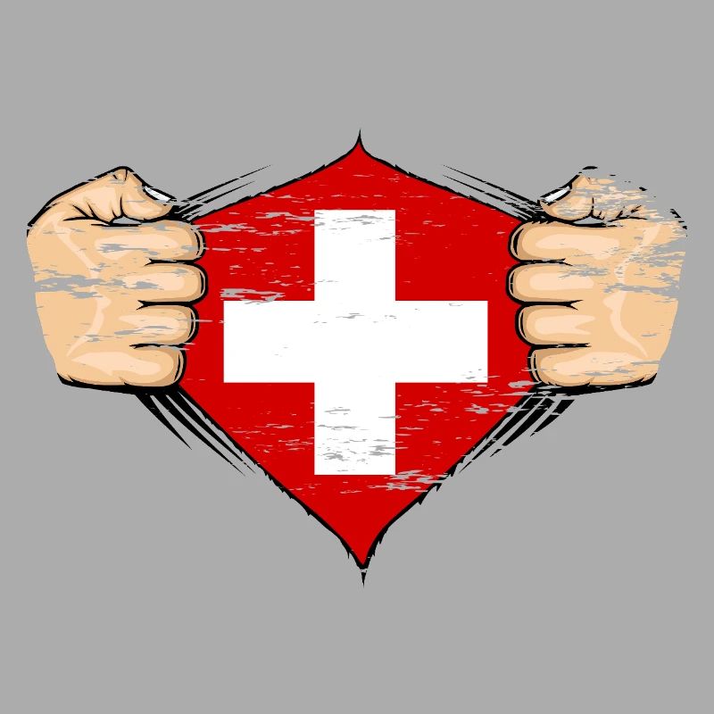 Drapeau suisse utilisé