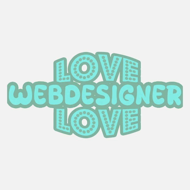 Webdesigner als Spruch