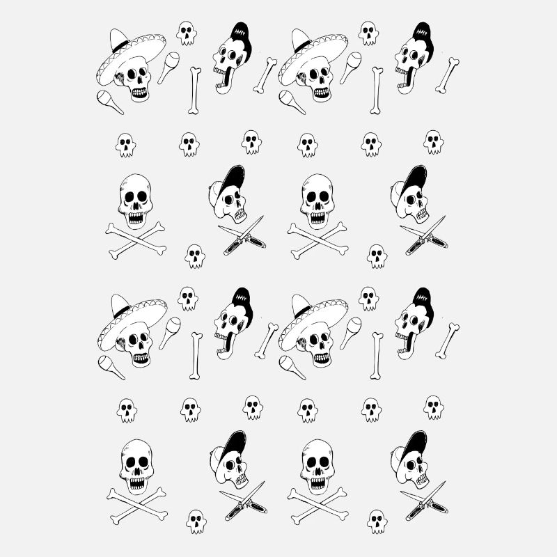skulls panel