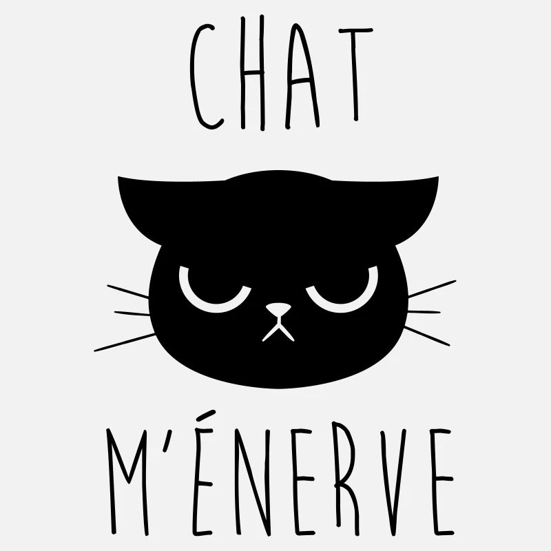 Chat m'énerve !