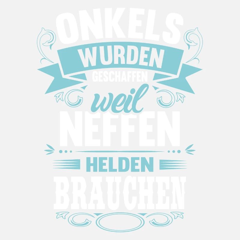 Onkel Neffe Helden Spruch Vintage Geschenk