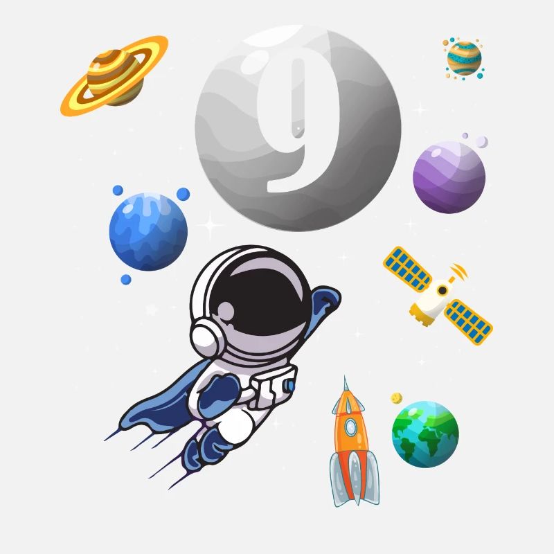 9 ans de l’astronaute Espace spatial