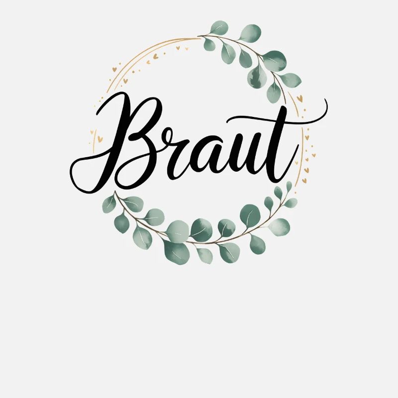Braut Blumenkranz Eukalyptus JGA Hochzeit