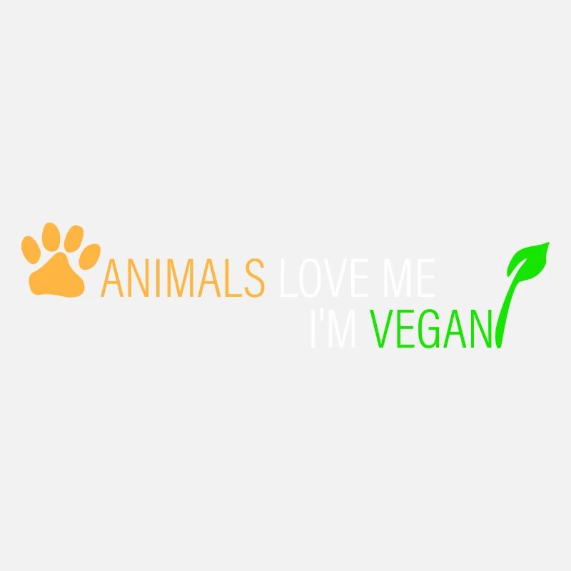 Les animaux m’aiment - Je suis végétalien