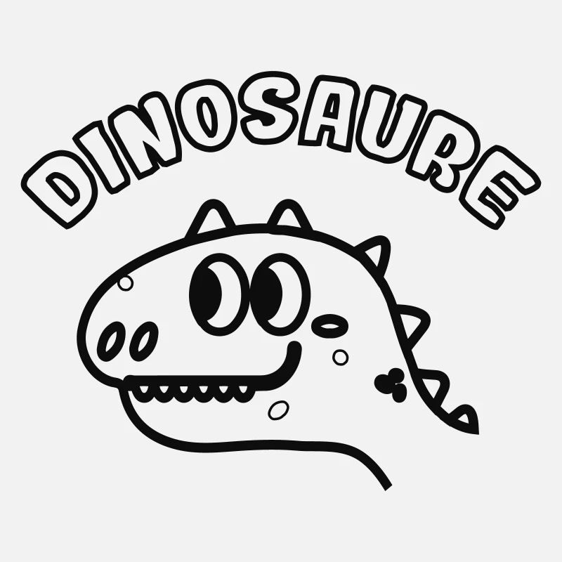 Dinosaure raptor mignon pour enfants
