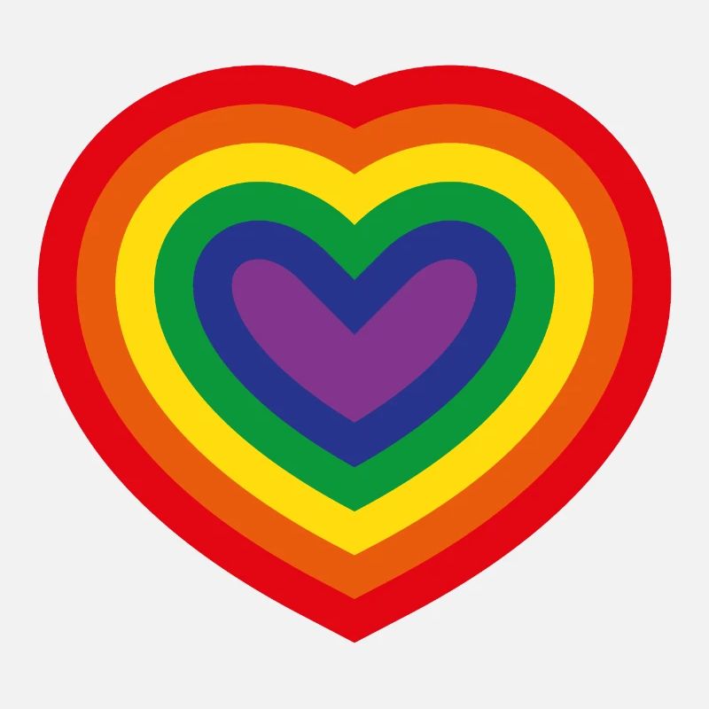 Concentric Pride Heart