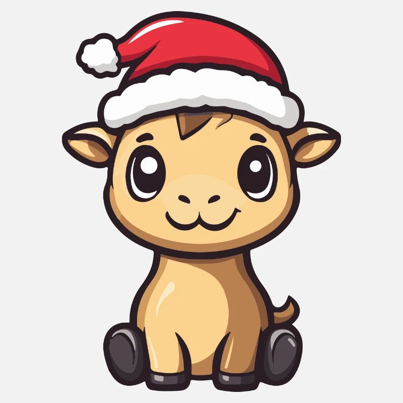 Camel Christmas Cute