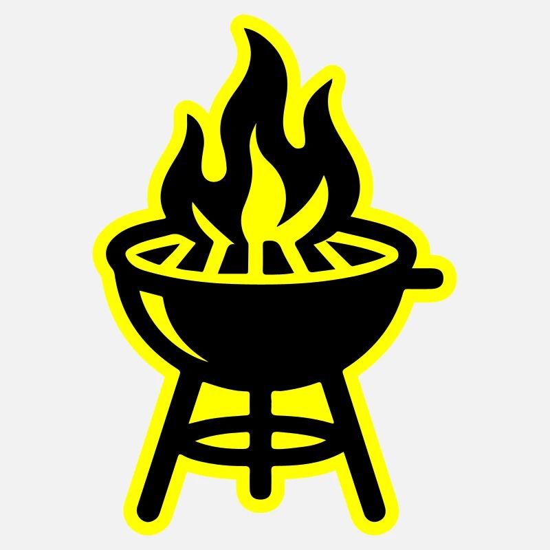 Grill Symbole Feu