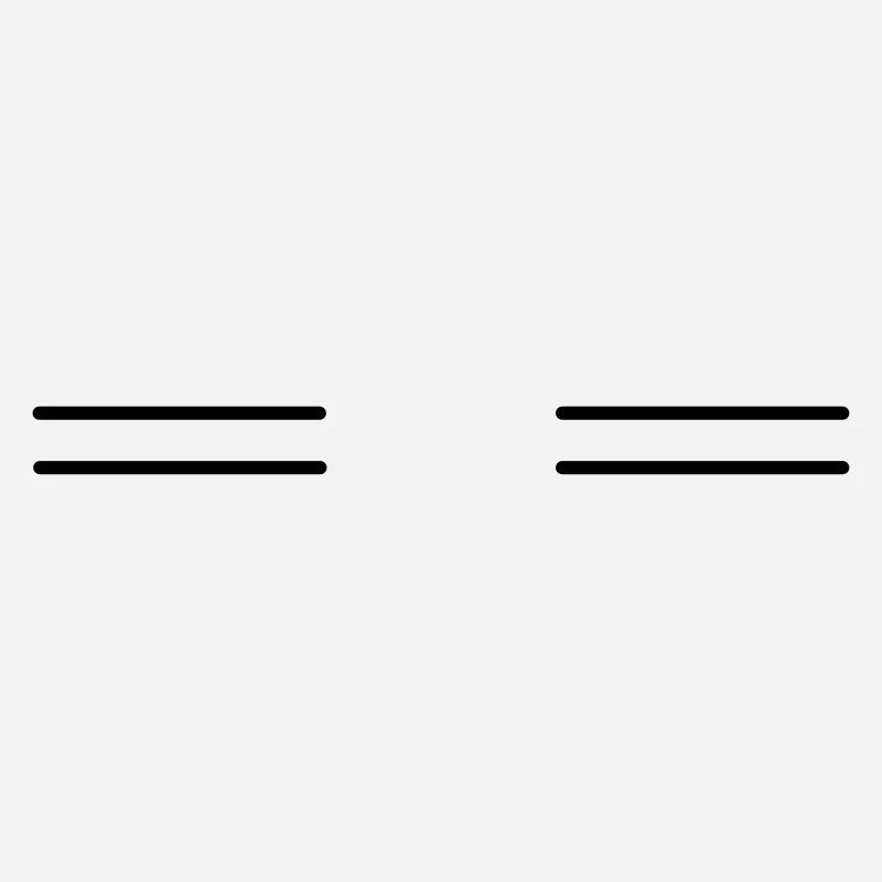 Deux doubles lignes