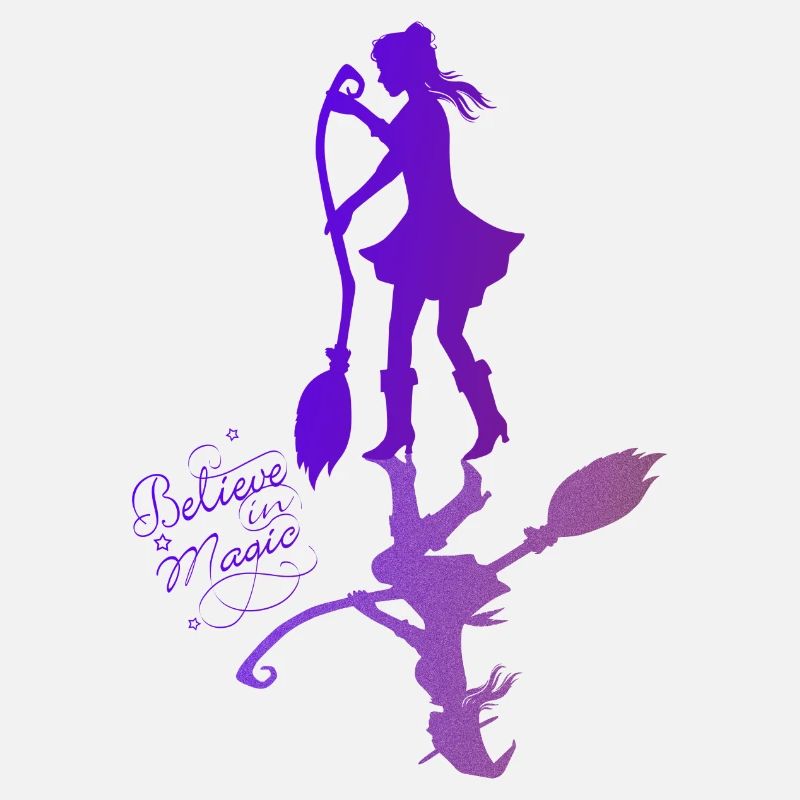 Believe in Magic Witch - purple