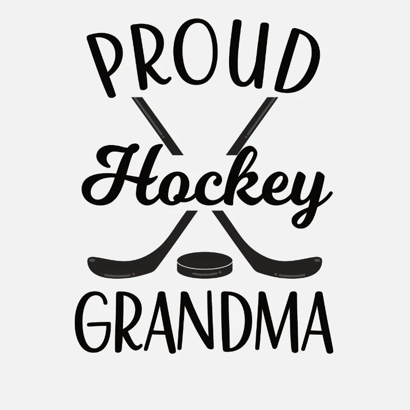 Stolze Eishockey-Großmutter Eishockey-Großmutter