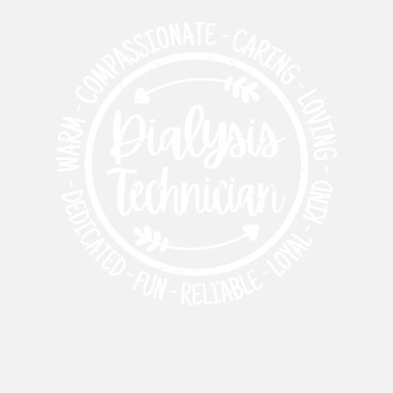 Dialysis Technician Kidney Tech Nurse Vintage