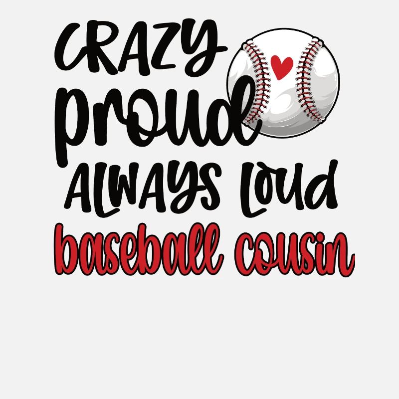 Stolzer Baseball-Cousin Baseballspieler-Cousin
