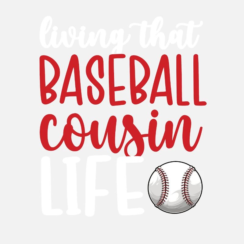 Stolzer Baseball-Cousin Baseballspieler-Cousin