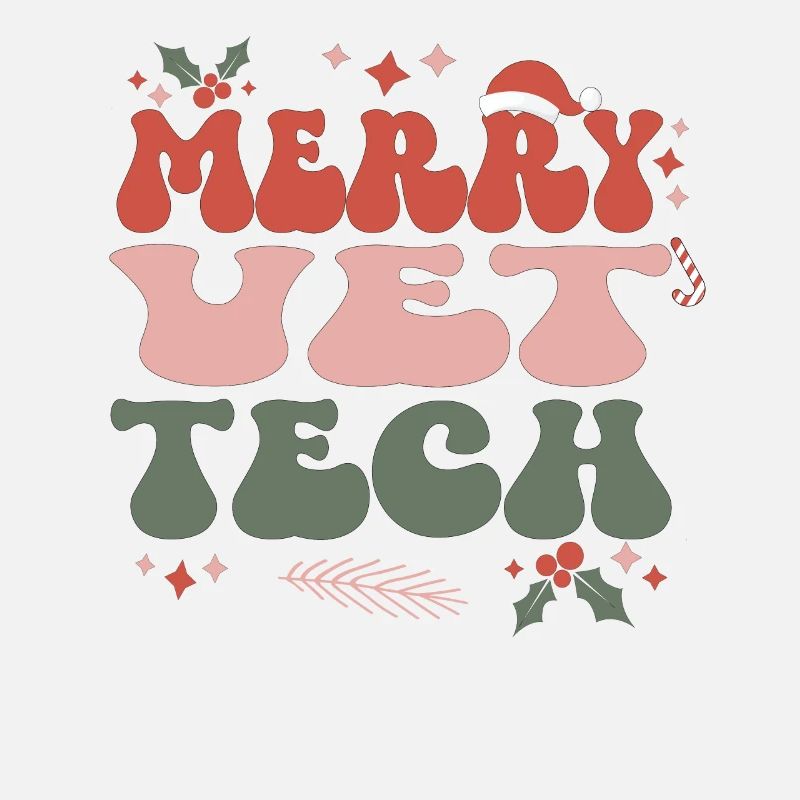 Veterinary Technician Christmas Vet Tech Xmas Gift