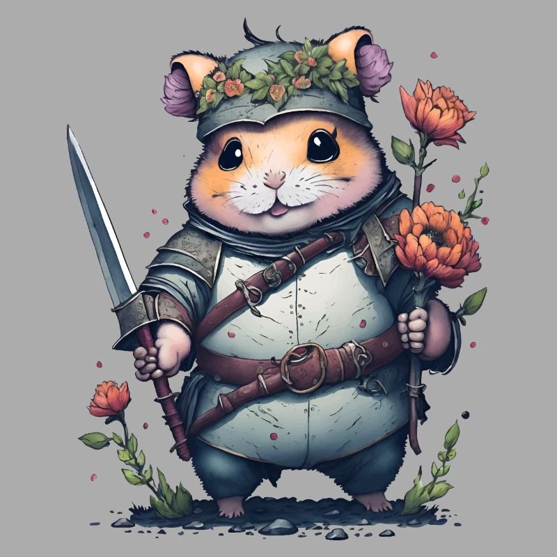 Hamster-Samurai: Ninja Hamster-Held