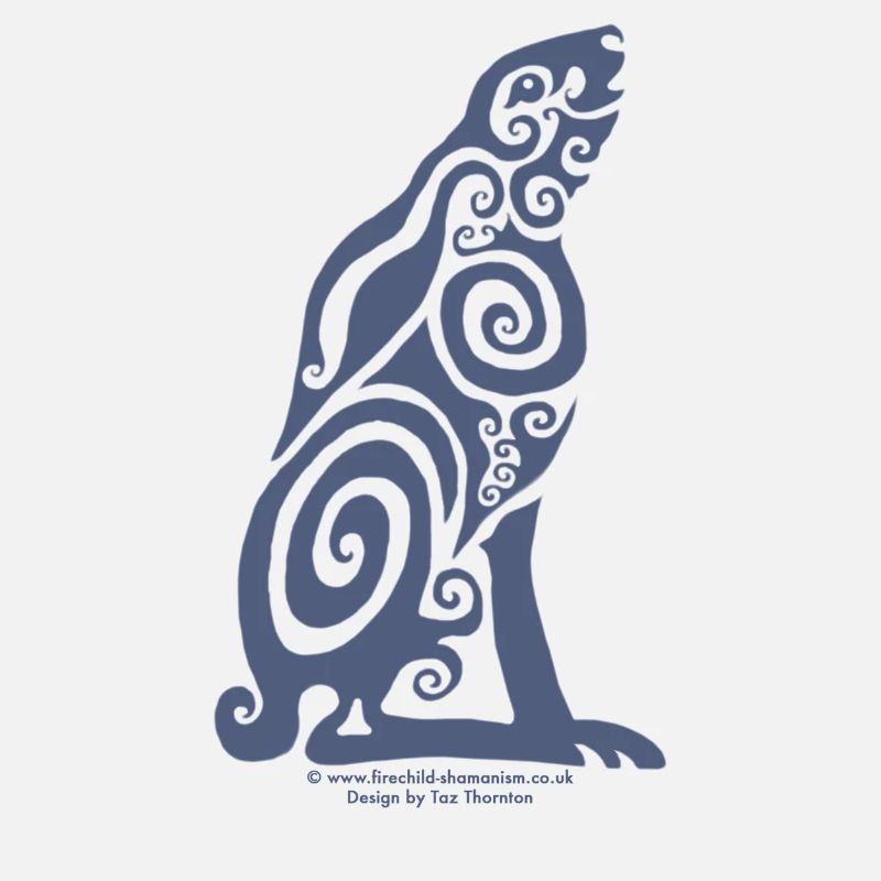 Spirit Animal - Woad Hare
