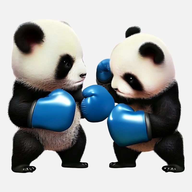 Fighting Panda Bears