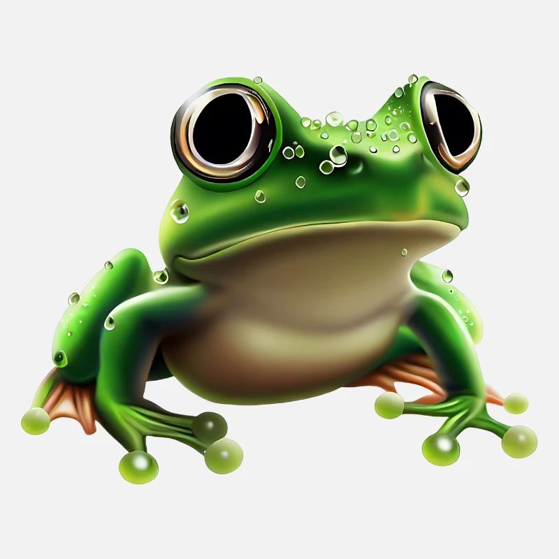 Rain Frog Water Drop Frog