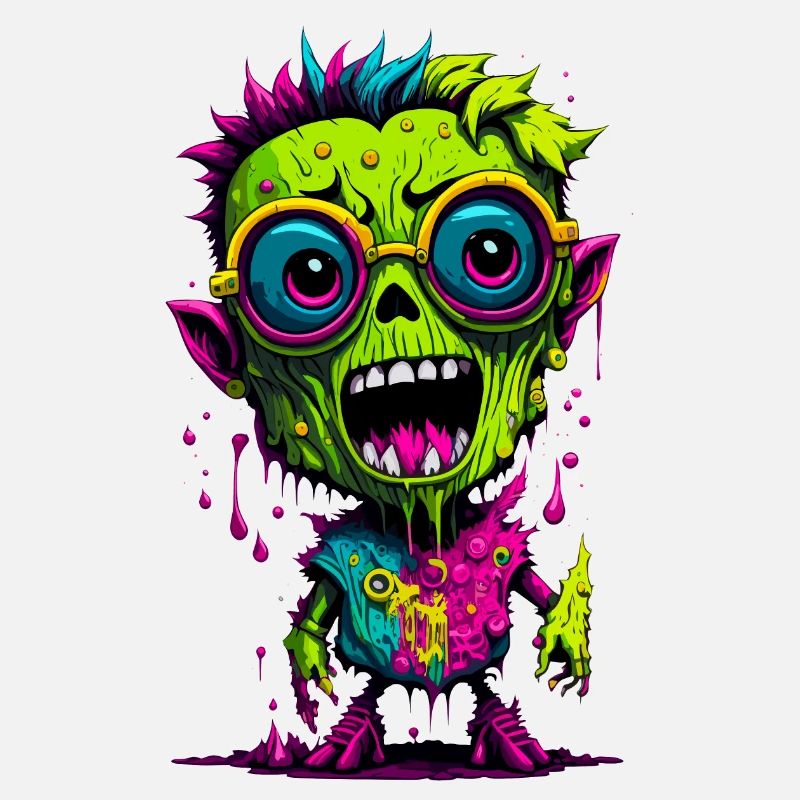 Bunter cooler Zombie