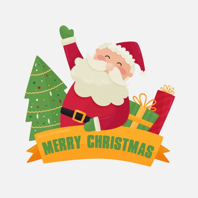 Joyeux Noël avec le père Noël