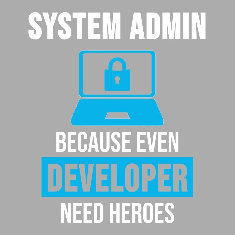 System Admin Administrator Programmieren Geschenk