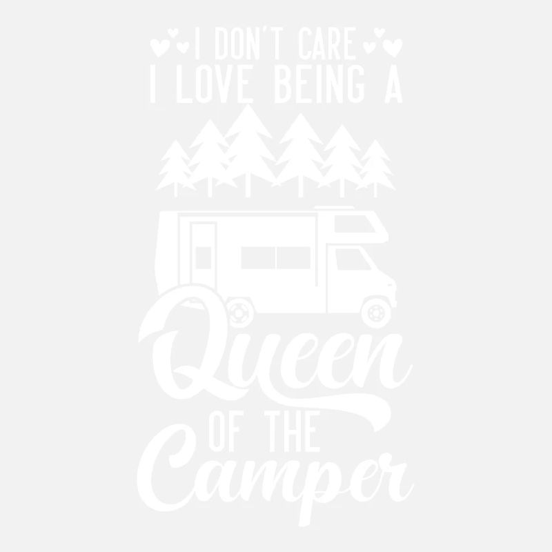 Camper Queen Camper Queen Camping Cadeau