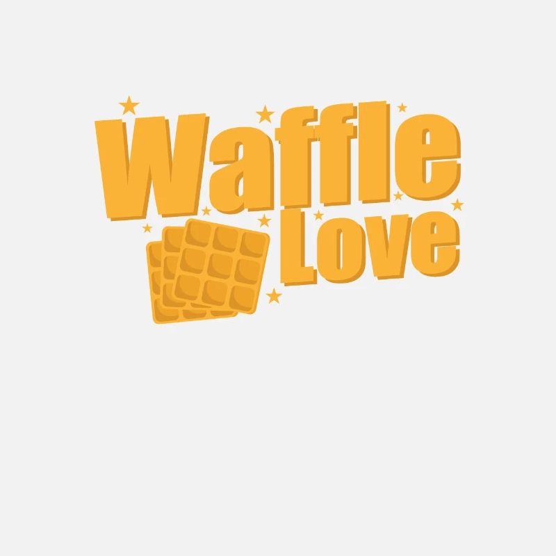 Waffle Love Snack Gebäck Teig Bäcker