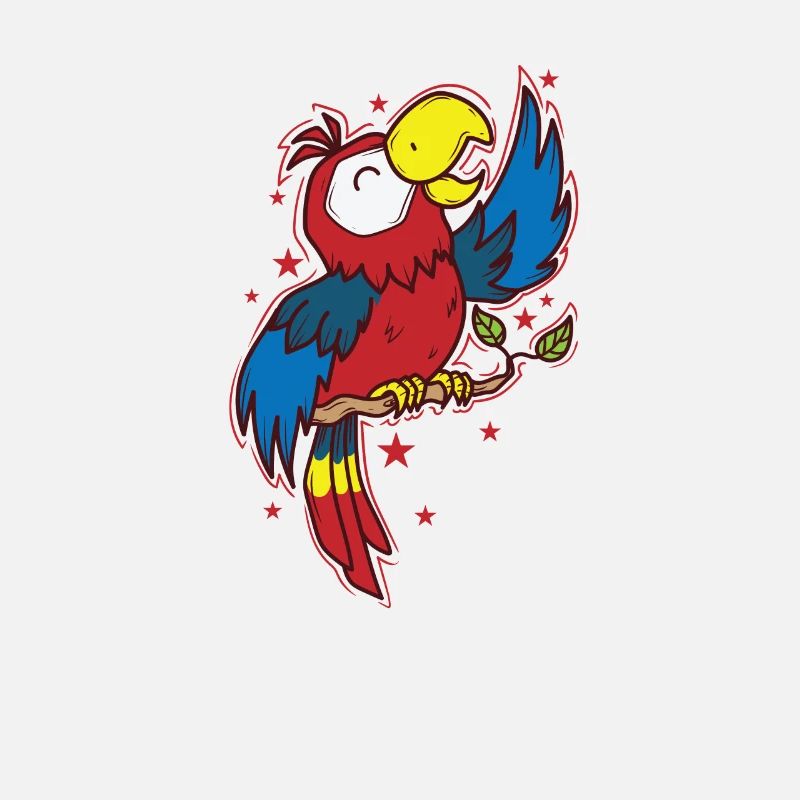 Parrot Singing Animal Bird
