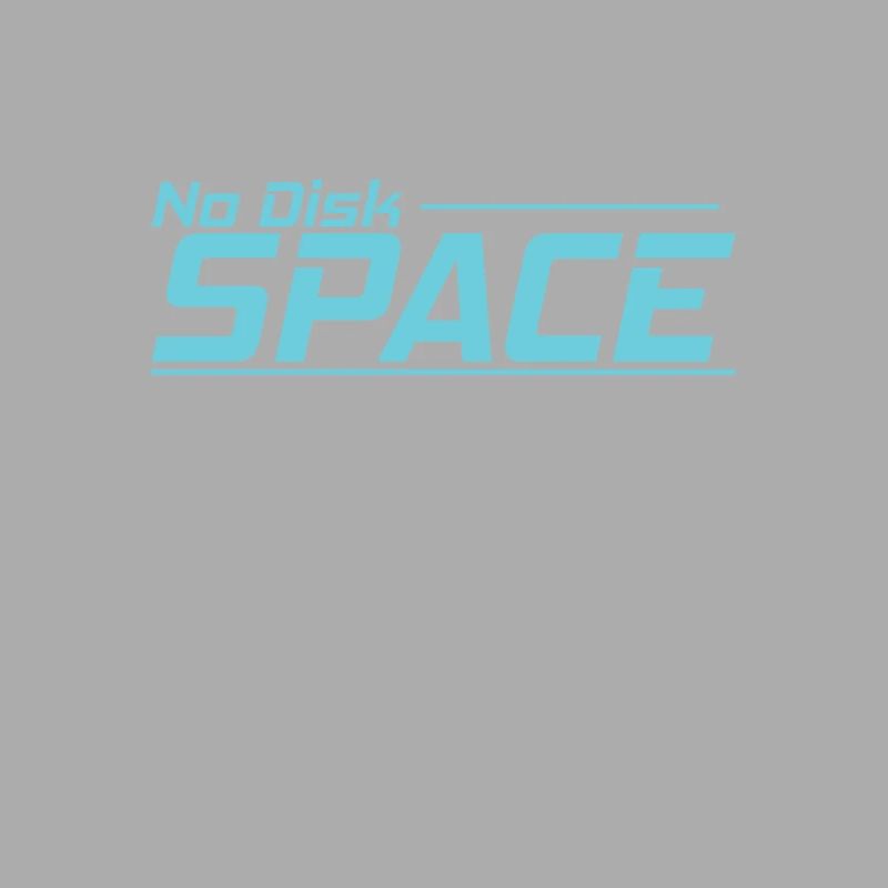 No Disk Space Retrospeichermodul