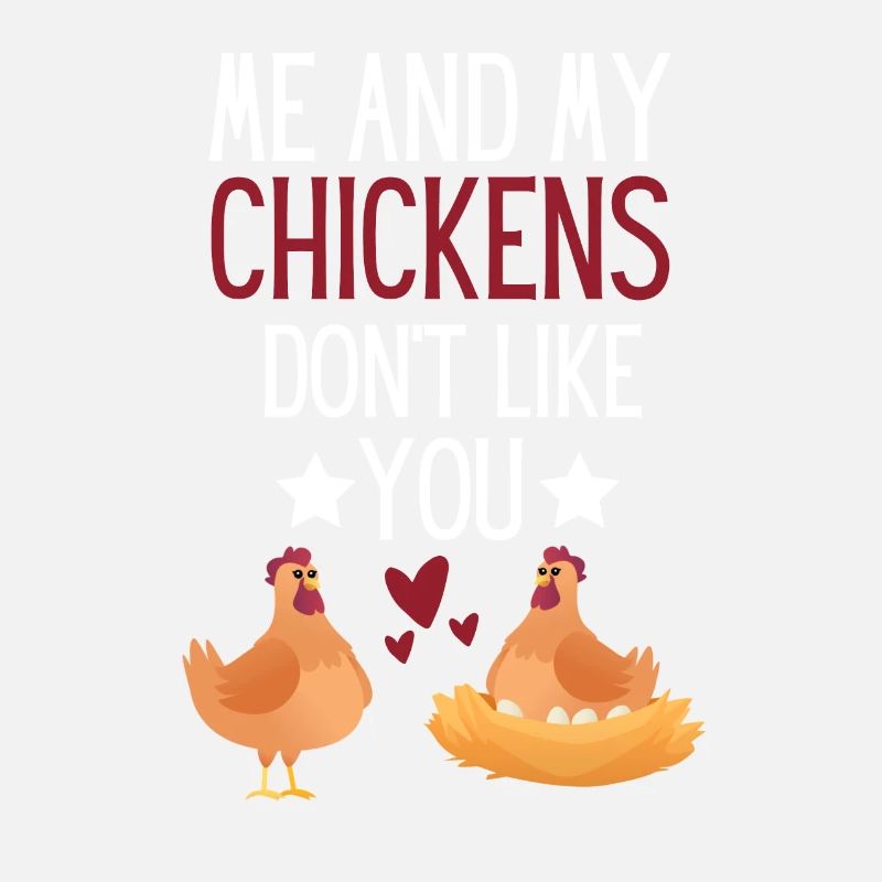 Tierliebhaber Bauernhof Tier Bauer Geschenk Huhn