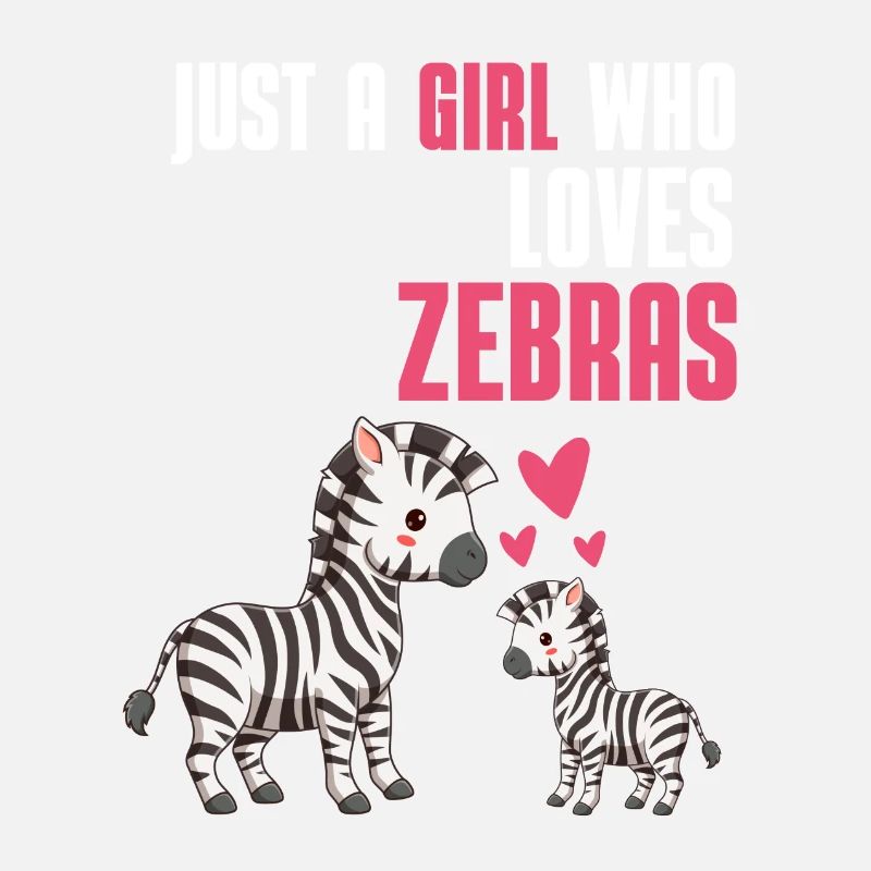 Afrika Tierliebhaber Zebra Mädchen Geschenk Zebra