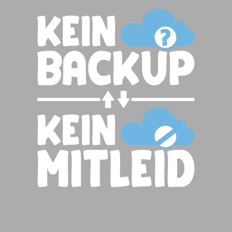 No backup no pity for programmers