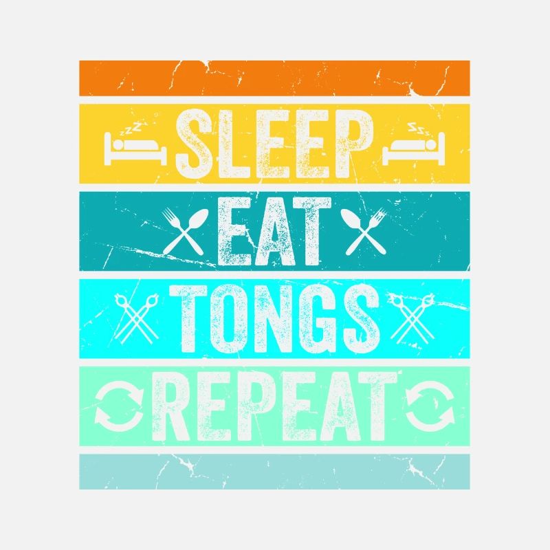Sleep Eat Tongs Repeat Blacksmith Hammer Tool