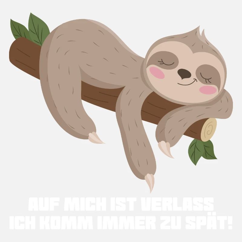 Faultier Sarkasmus Ironie Geschenk