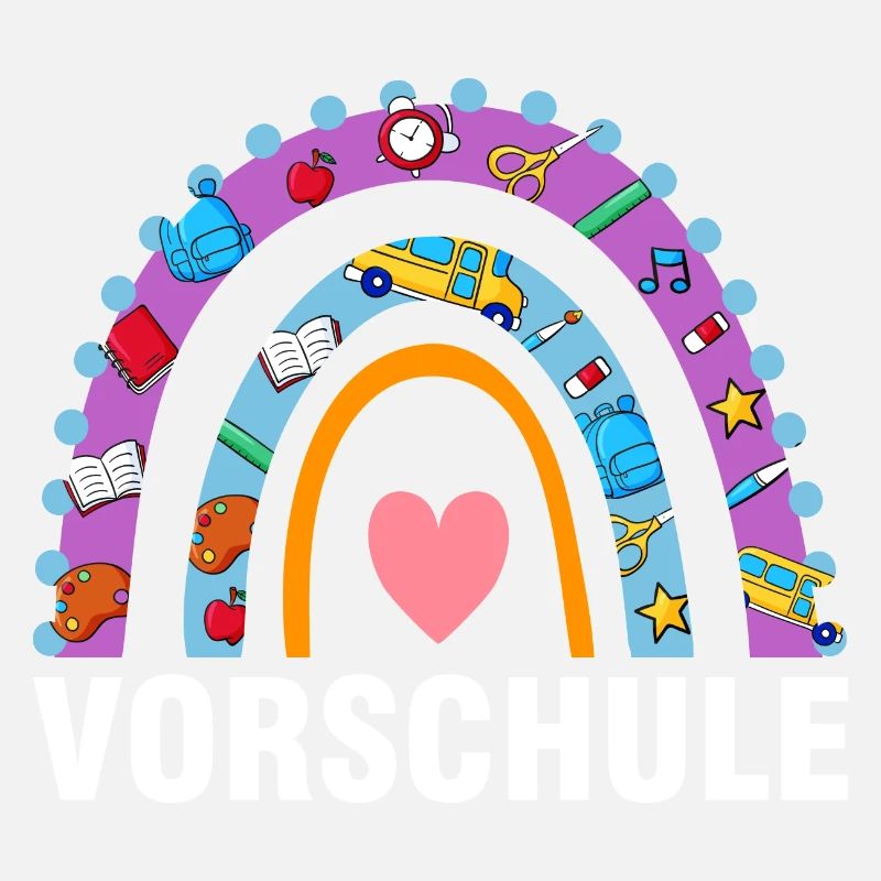 Vorschule Regenbogen Vorschüler Geschenk