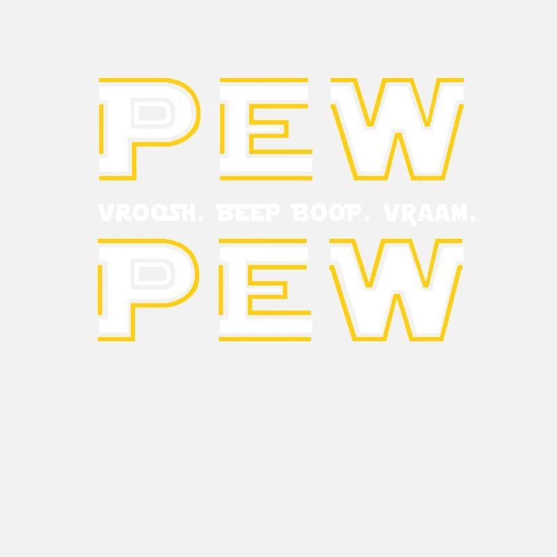 Pew Pew Wars Darth Vader Sci fi Space Geek Star