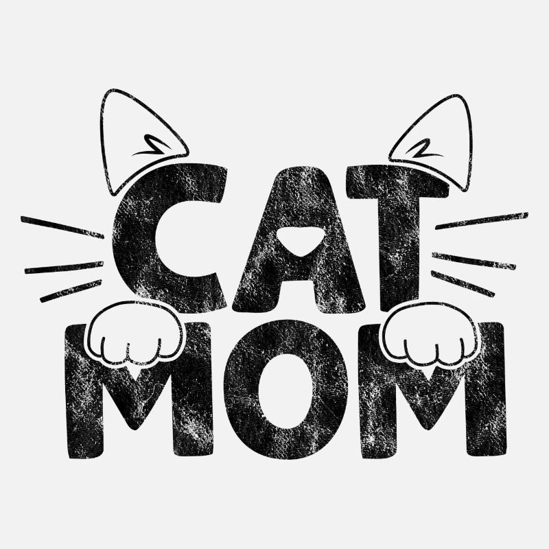 cat mom - Drôles de dictons de chat