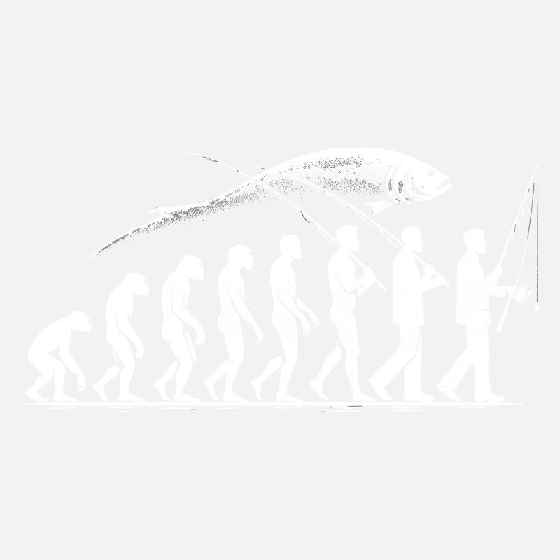 Evolution Pêche Poisson Truite Pêcheur Pêcheur Achigan