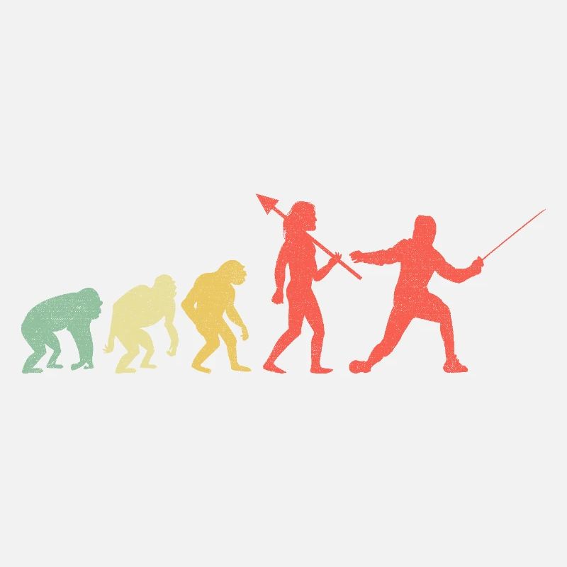Evolution Fencing Sword Epee Fencer Athlete