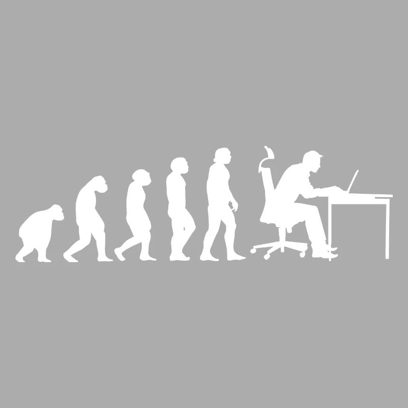 Evolution Of Man Coding Software Developer Program