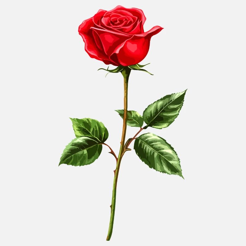 Fleur de rose Amour
